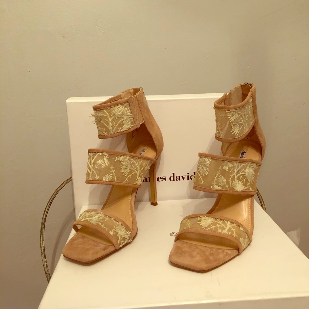 Charles David Vania suede sandals